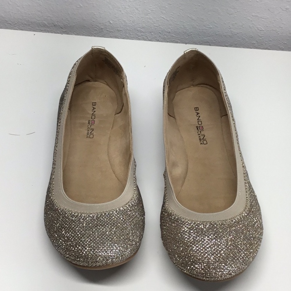 Bandolino Gold Ballet Flats size 7.5